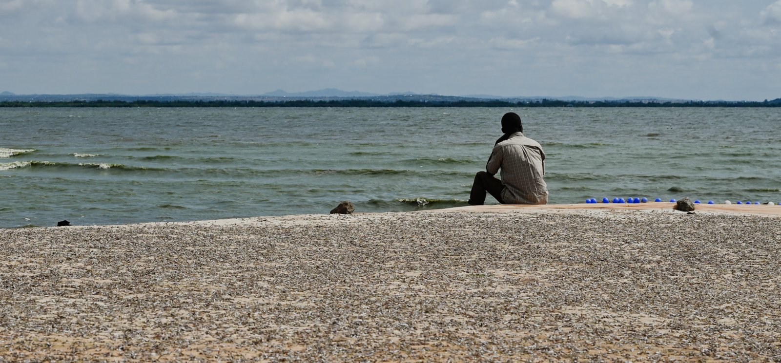 Shoreline fieldwork photograph